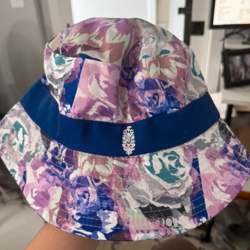 Free People Multicolor Floral Bucket Hat